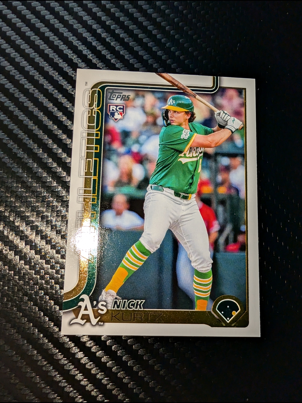 2025 Topps Update Series - Nick Kurtz #US201 (RC) Oakland A's